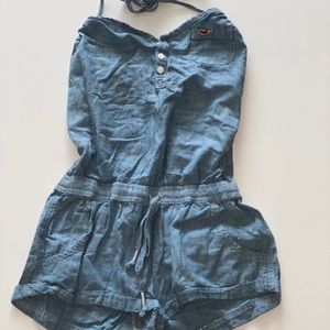 NEVER WORN Hollister linen romper